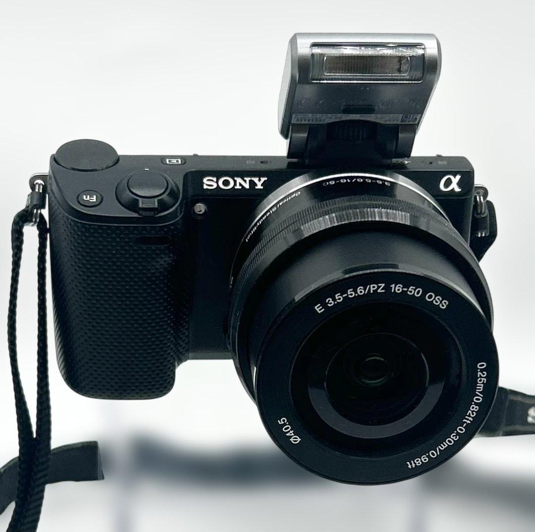 【ジャンク】SONY NEX-5R＋16-50mm 本体 レンズ