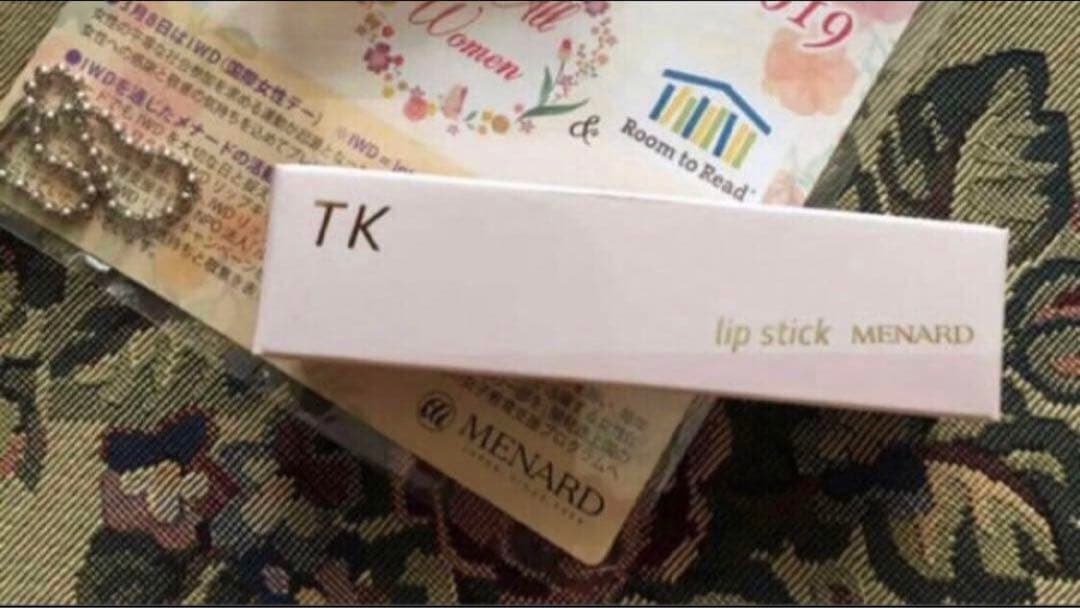 【新品・2点】メナード TK　ワンタッチリップスティック　全6色