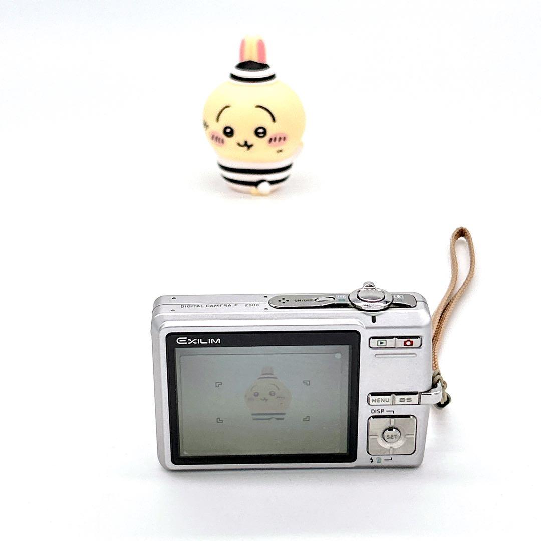 動作確認済　CASIO EXILIM EX-Z500 シルバー　コンデジ