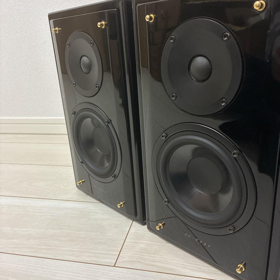 DENON SC-E757 2WAY ペアスピーカー シリアル同番