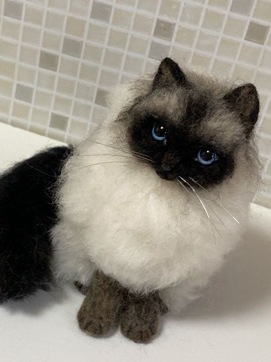 ヒマラヤン 羊毛フェルト サンプルページ ペットロス