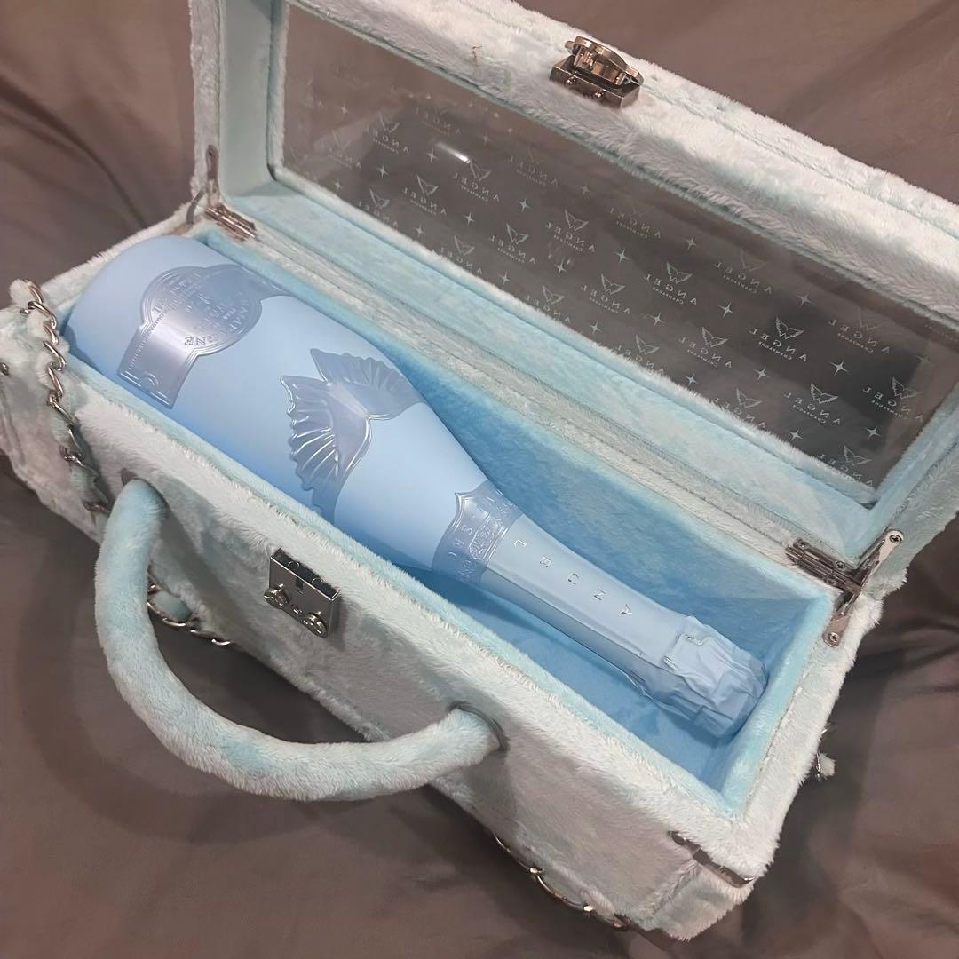 新品未使用 完品 エンジェルシャンパン ドゥミセック ファータイプ 水色