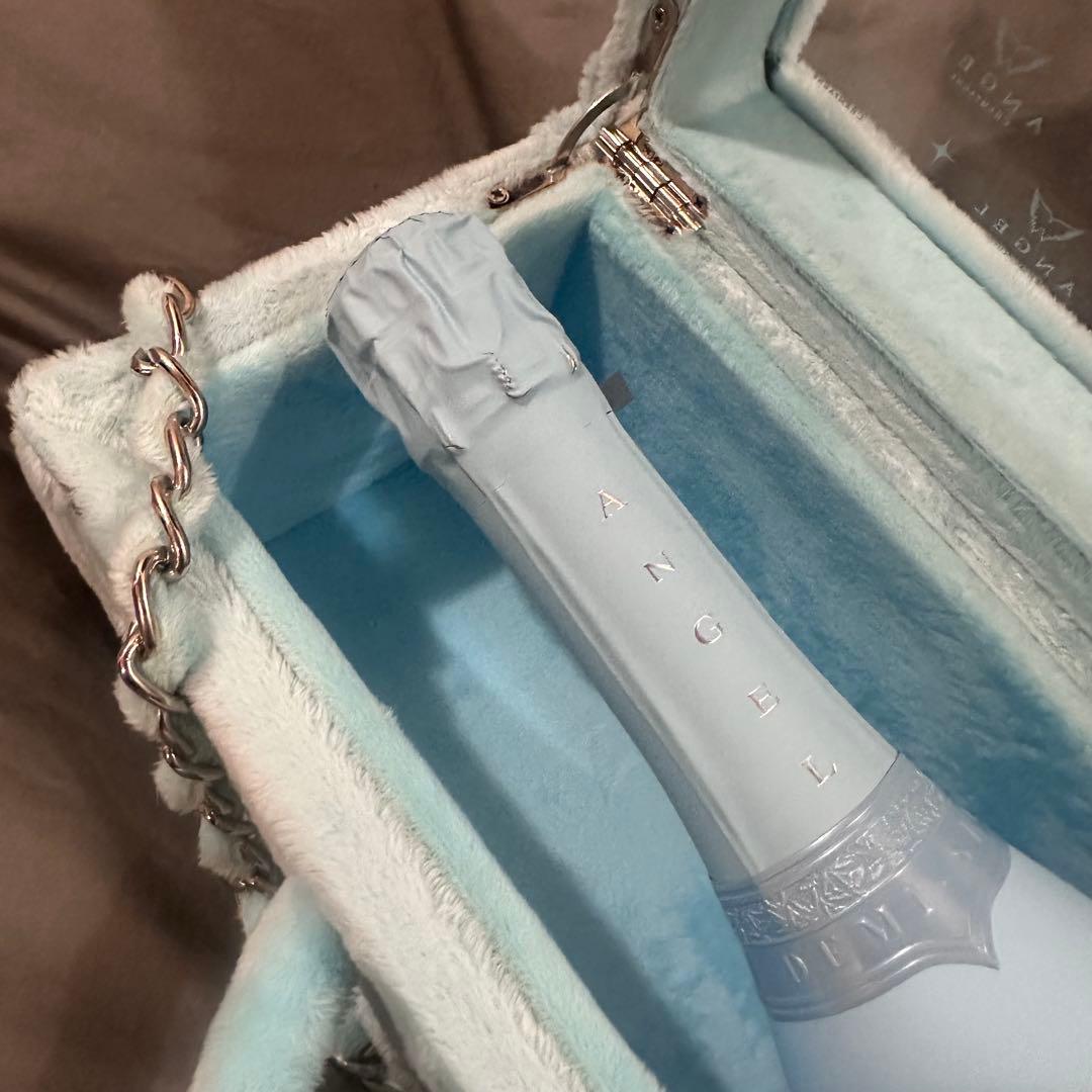 新品未使用 完品 エンジェルシャンパン ドゥミセック ファータイプ 水色