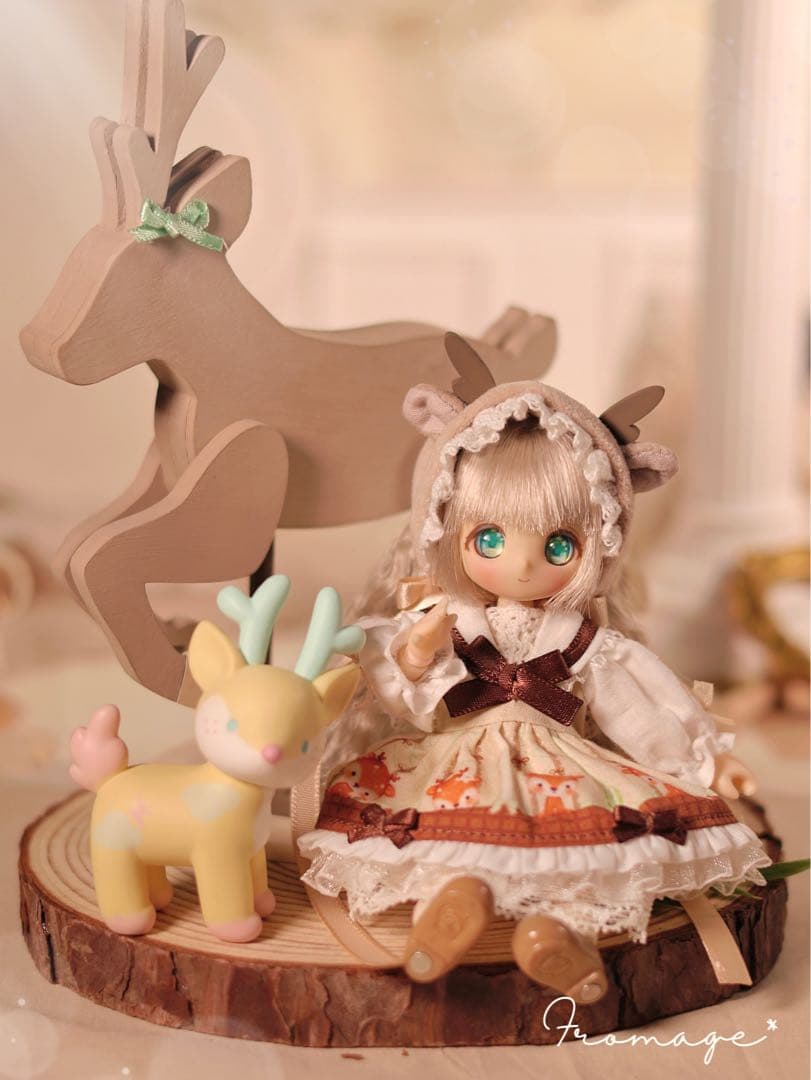 《チョコレートの森の子鹿さん》　ワンピースver.