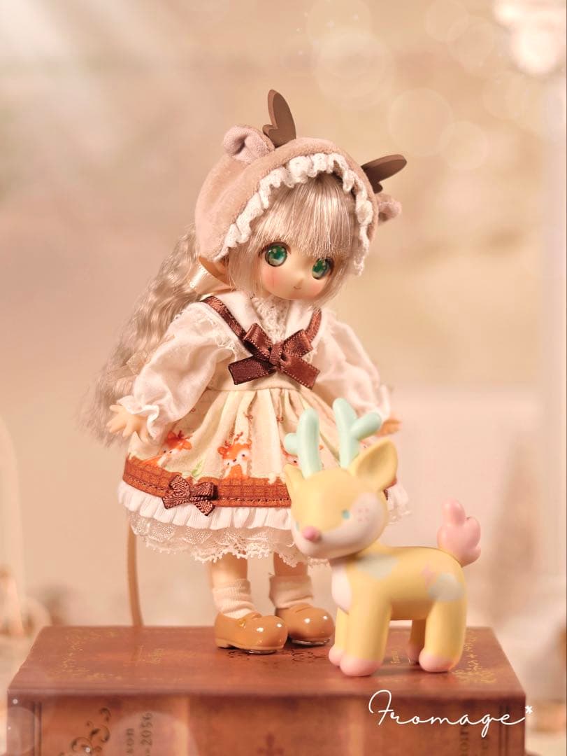 《チョコレートの森の子鹿さん》　ワンピースver.