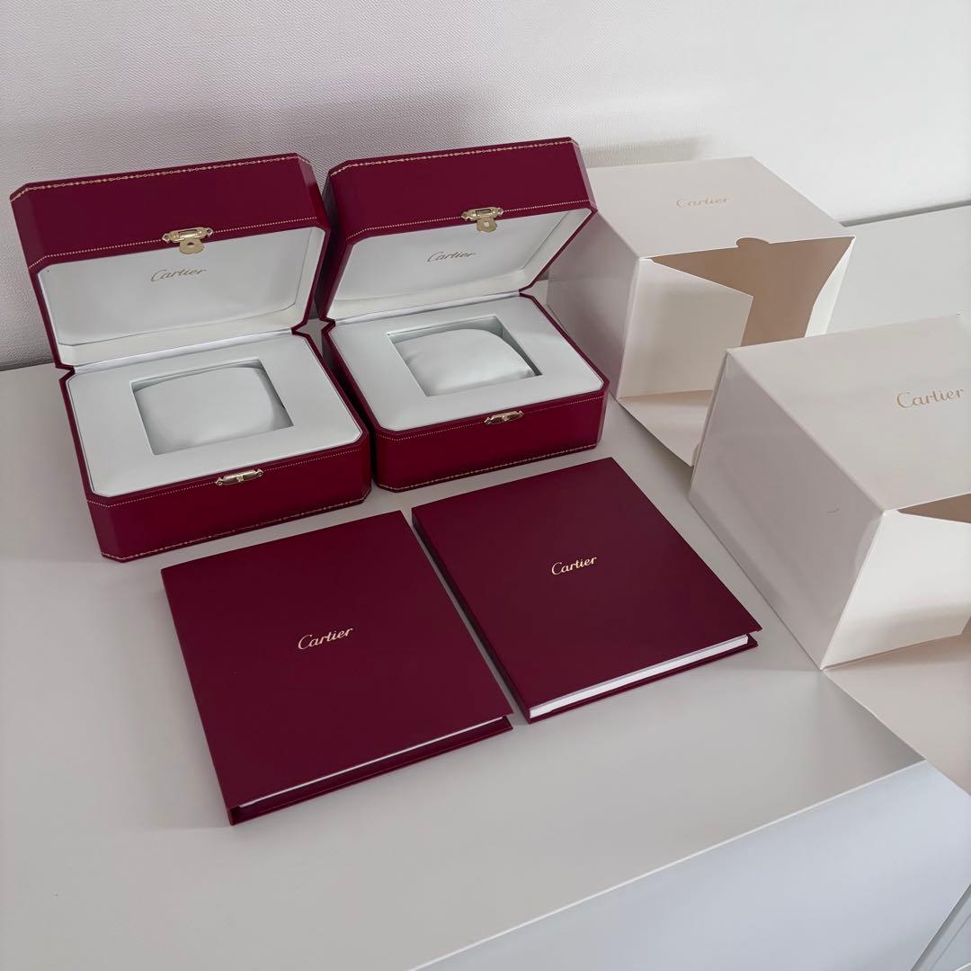 Cartier 時計用のケース　2個セット