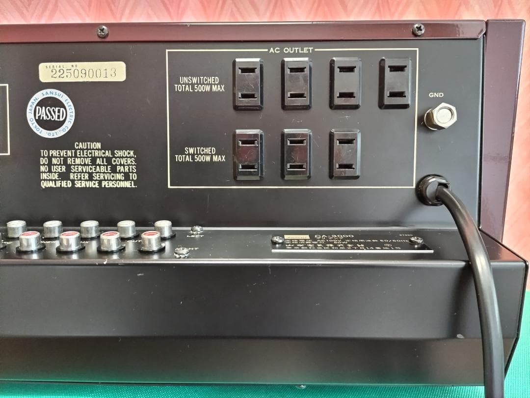 y*7様 SANSUI サンスイ CA-3000 コントロールアンプ