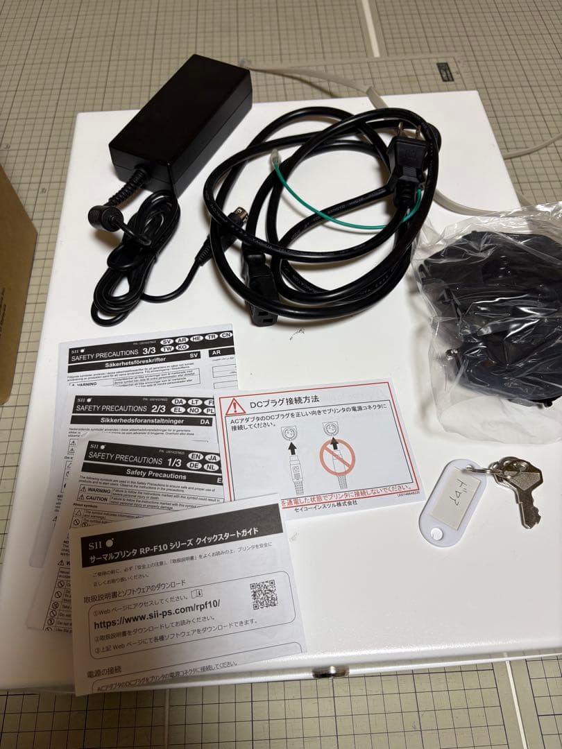 エアレジ　ドロア　レシートプリンターRP-F10 Bluetooth 中古