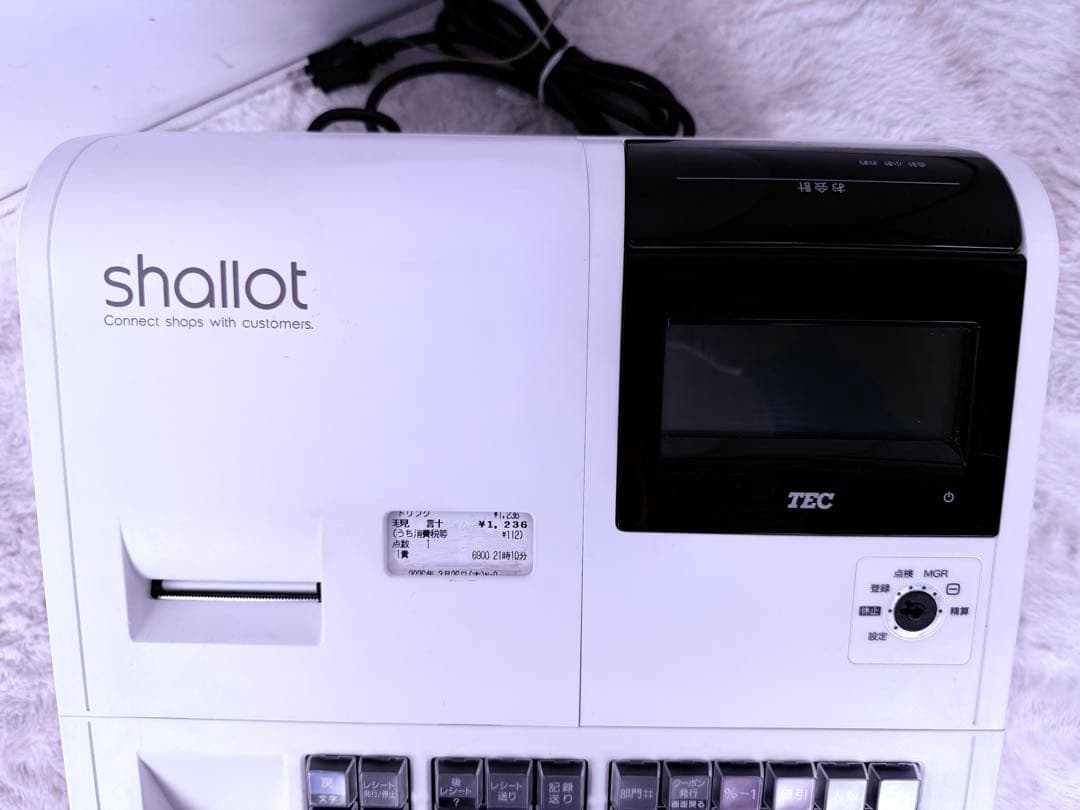 美品♪ 東芝テック MA-700 現行機 軽減税率対応 インボイス対応 2シート