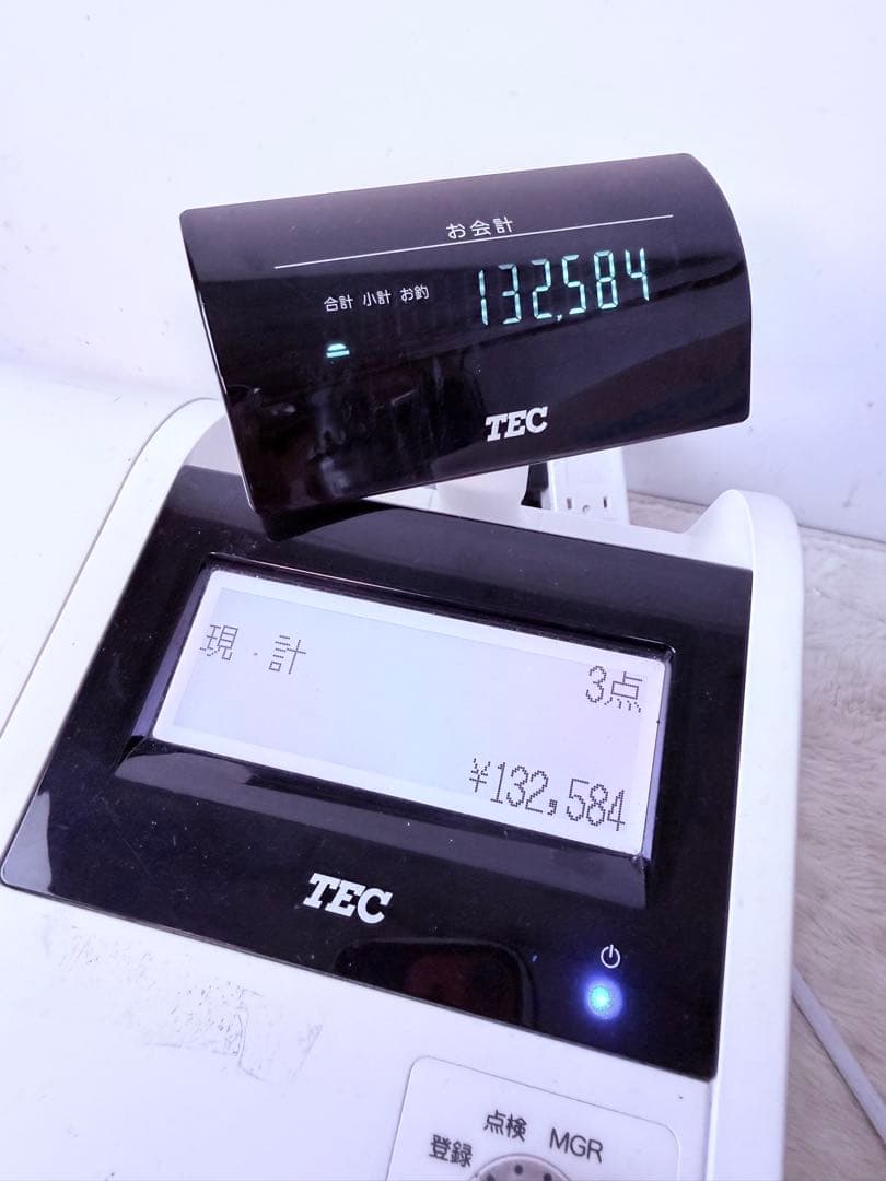 美品♪ 東芝テック MA-700 現行機 軽減税率対応 インボイス対応 2シート