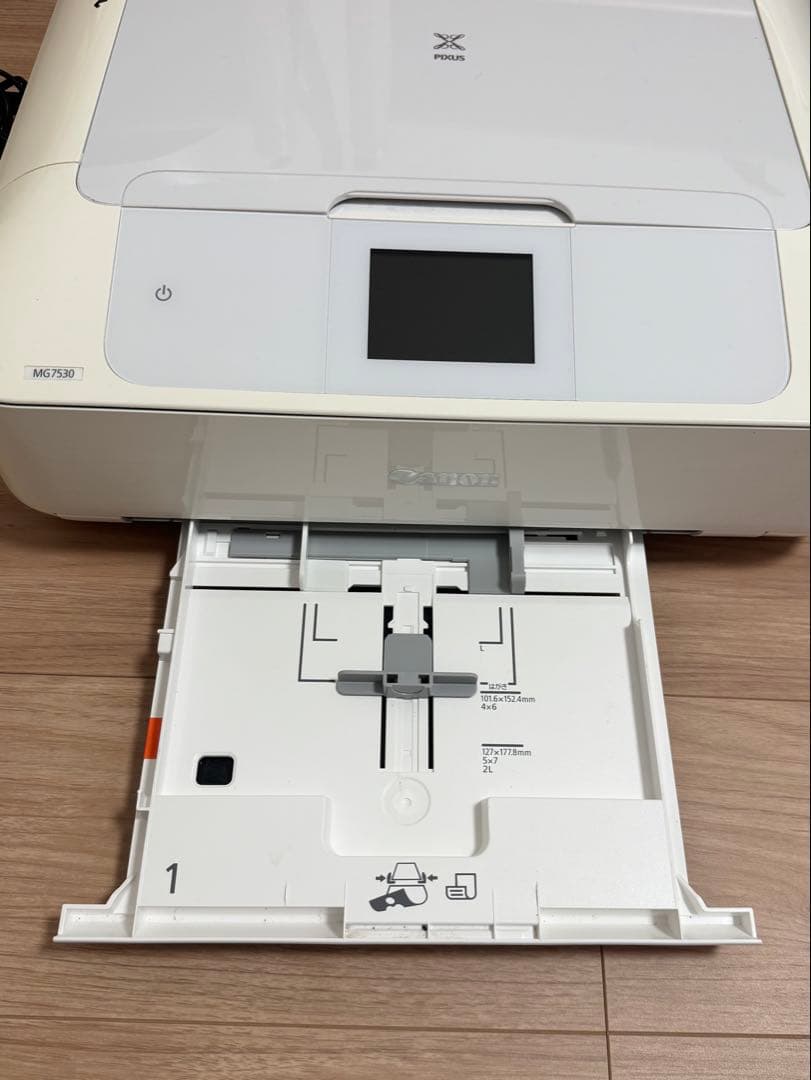 【ジャンク品】Canon MG7530 インクジェットプリンター ホワイト