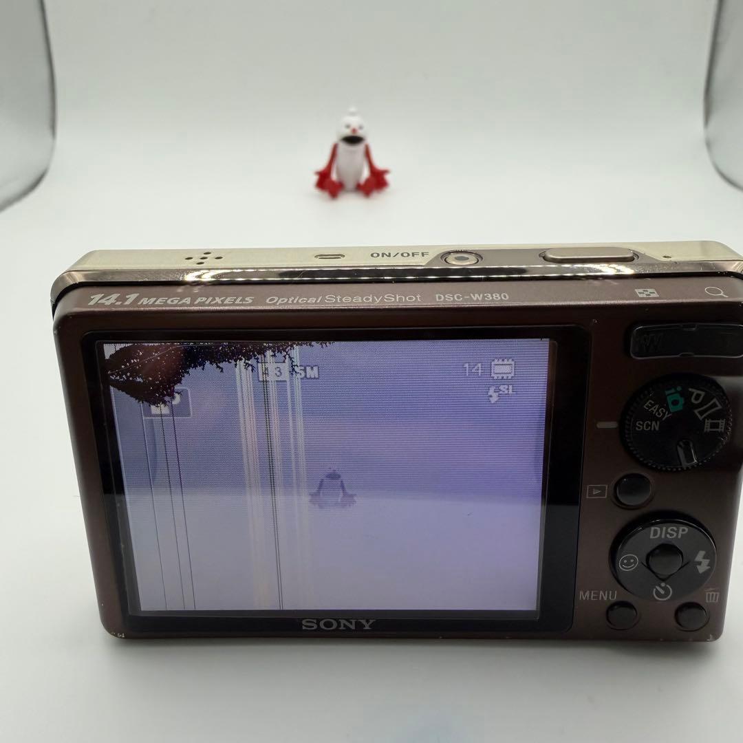 SONY DSC-W380 動作品 1410万画素 コンデジ 薄型 早い者勝ち