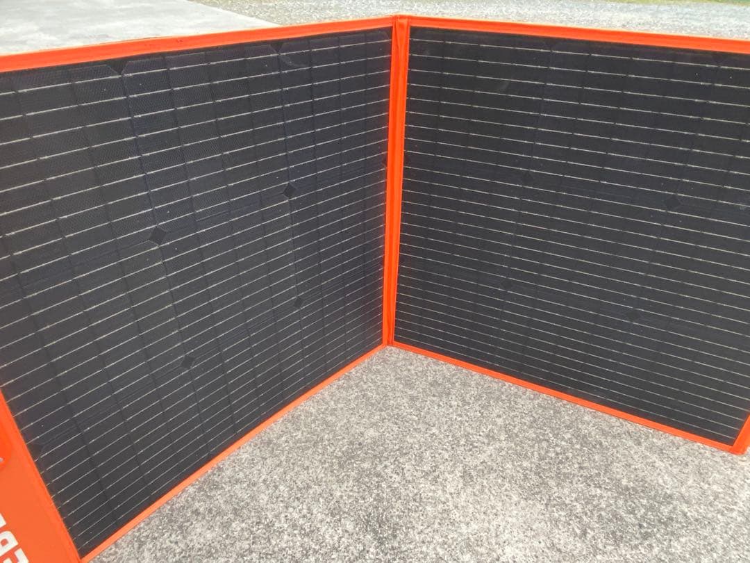 EBL ソーラーパネル 200W 折りたたみ 太陽光パネル ソーラーチャージャー