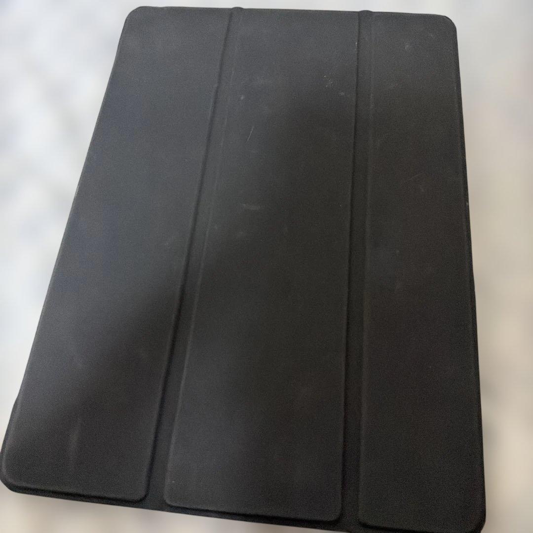 iPad ブラック 三つ折りカバー付き