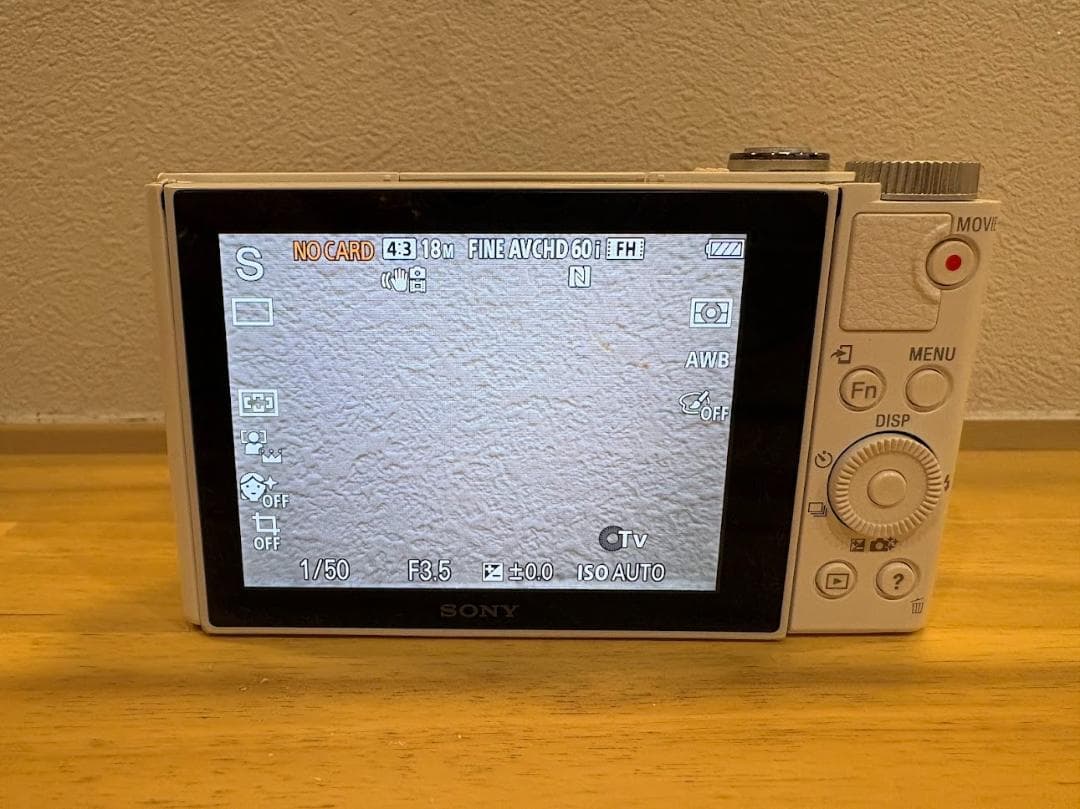 《動作確認済》ソニー　SONY DSC-WX500 ホワイト