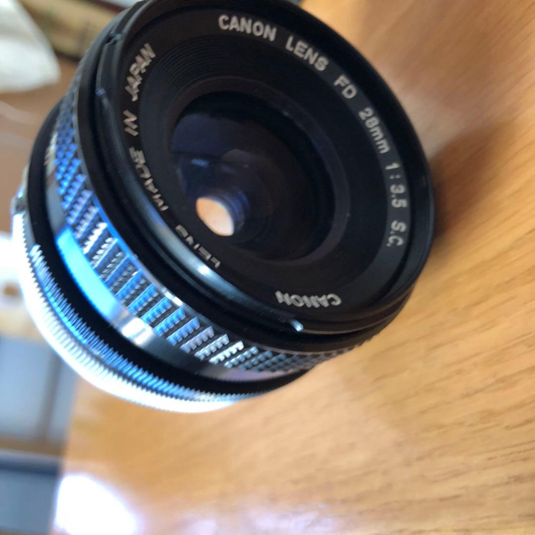 Canon EF 28mm f3.5レンズ付き　動作品