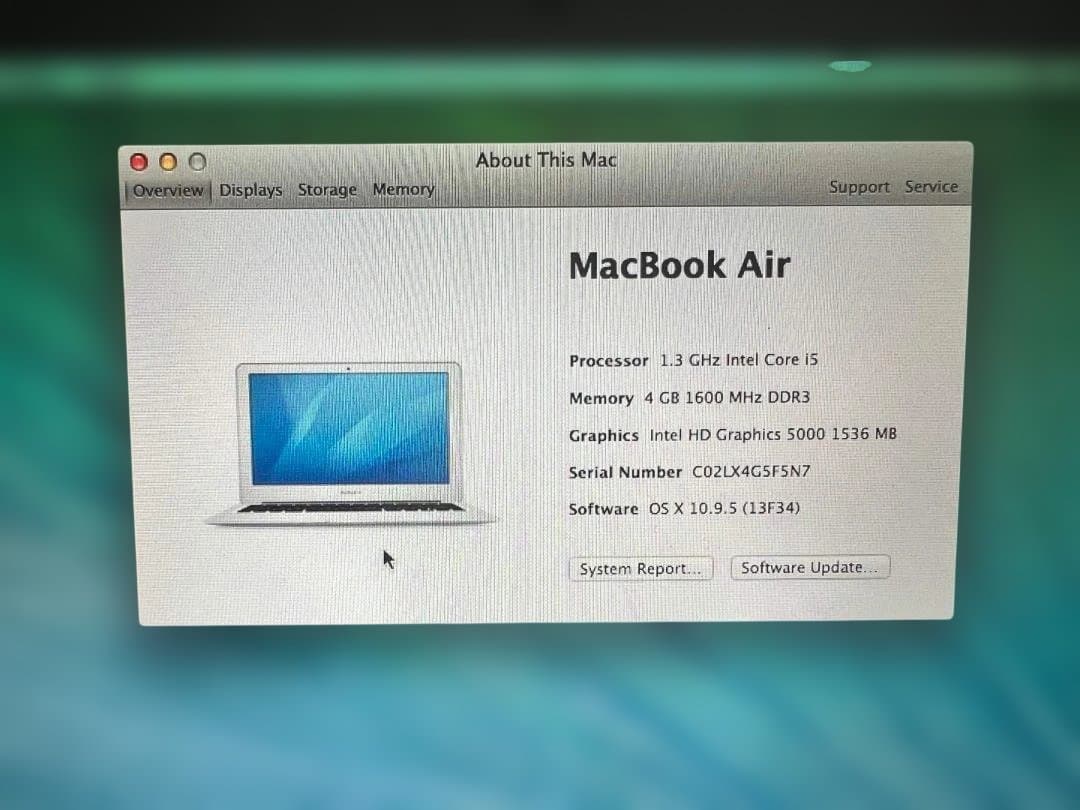 MacBook Air 2013 SSD240GB換装済 すぐ使える 充電器付