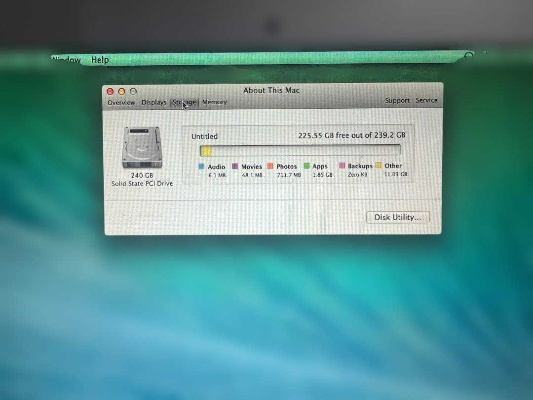 MacBook Air 2013 SSD240GB換装済 すぐ使える 充電器付