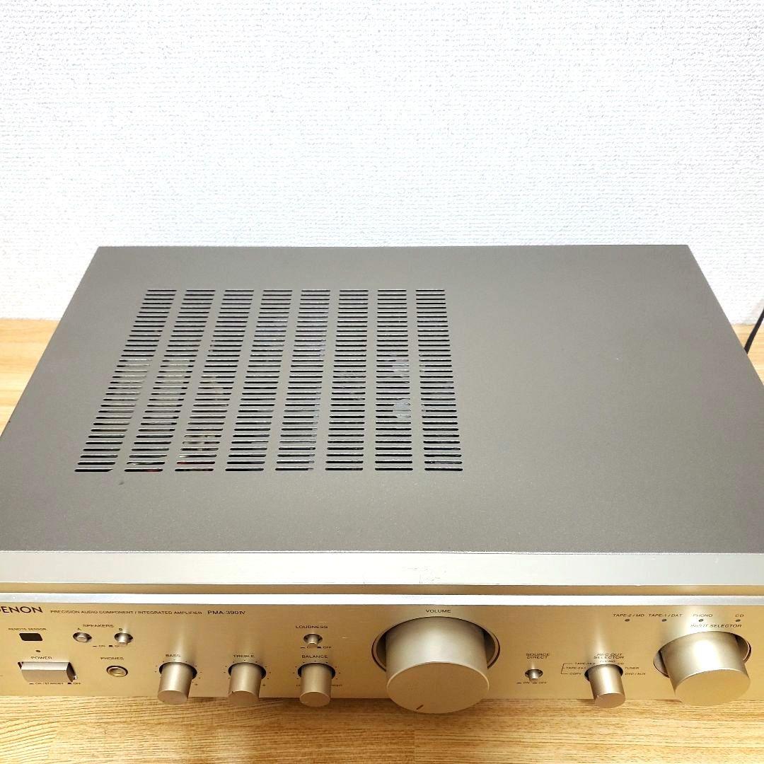 【美品】DENON PMA-390IV デノン プリメインアンプ 純正リモコン付