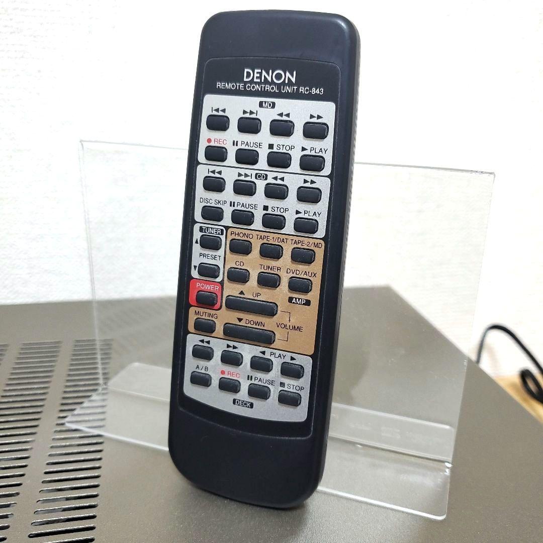 【美品】DENON PMA-390IV デノン プリメインアンプ 純正リモコン付