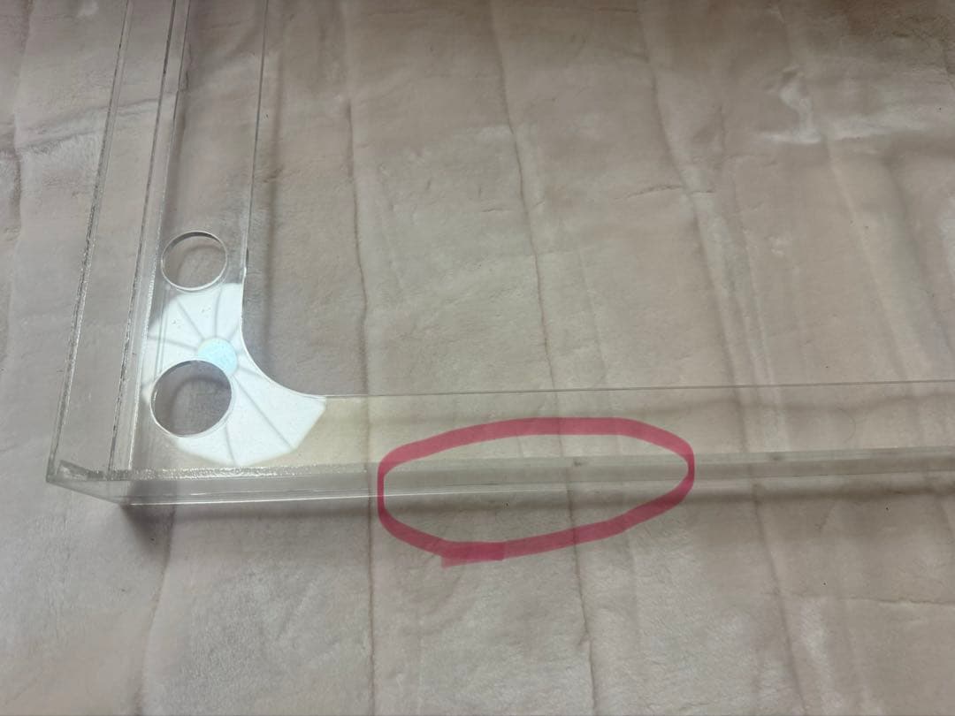 アクリル製水槽カバー　60×45用　上部濾過ライトカバーリフジウム