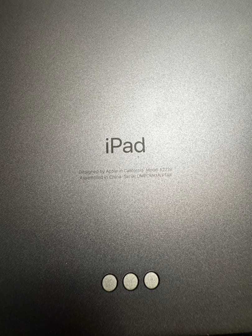 11インチiPad Pro第2世代Wi-Fiモデル Pencil付き ※画面割れ