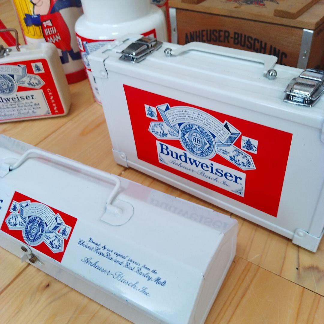【ビンテージ/希少品】Budweiser バドワイザーコレクションボックス等8点
