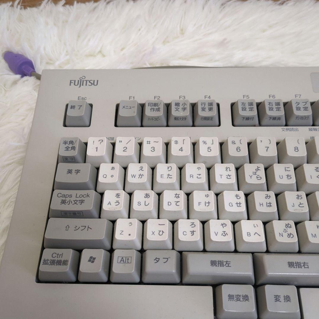 Fujitsu FMV-KB613 親指シフトキーボード 本体　動作未確認