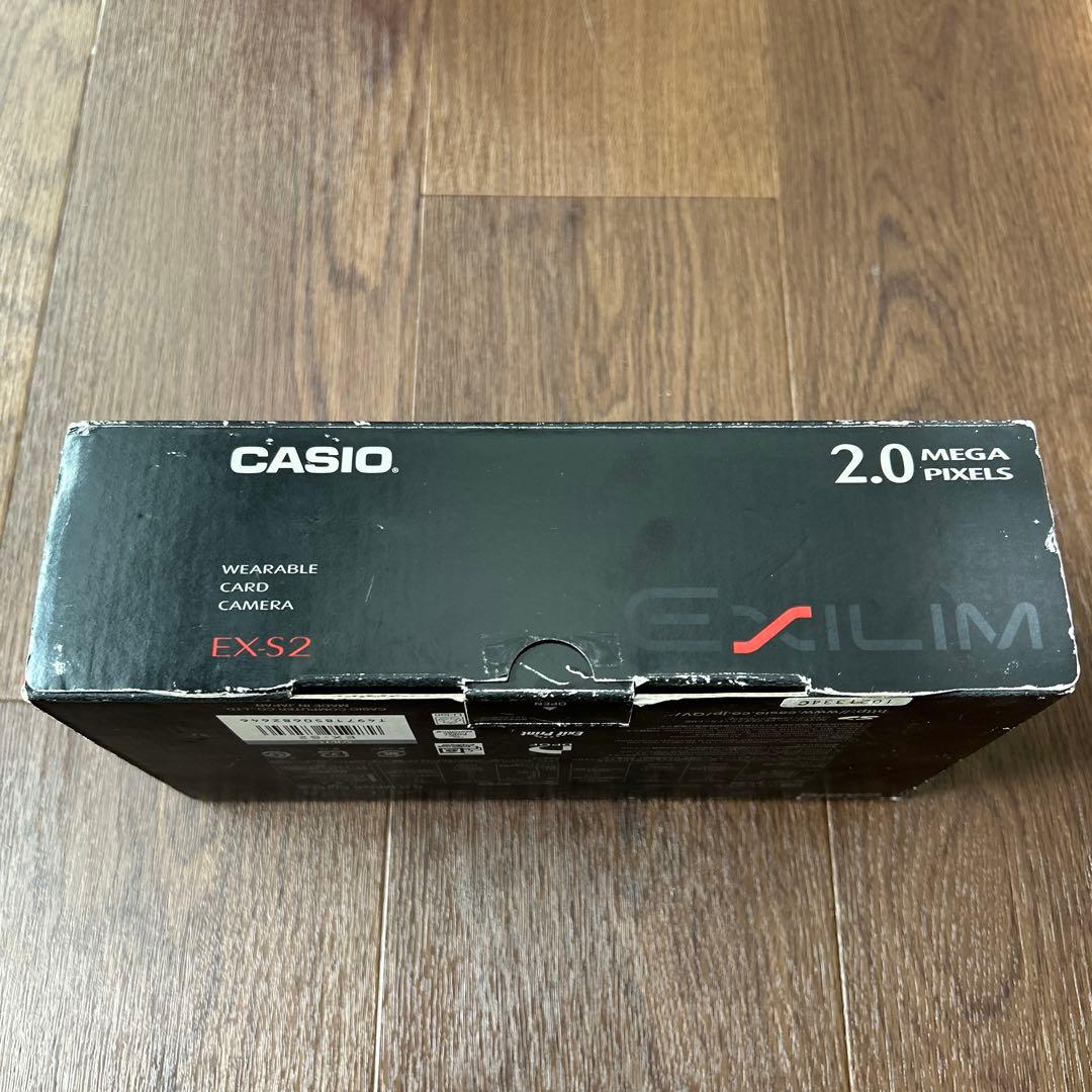 カシオ CASIO EXILM EX-S2 シルバーコンパクトデジタルカメラ