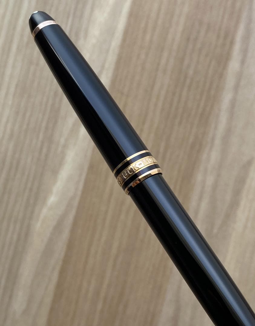 現行品 未使用に近い モンブラン 165 レッドゴールド0.7mm芯 シャーペン