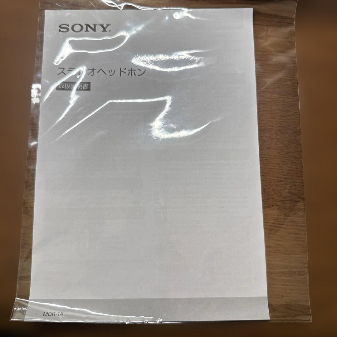【中古】SONY MDR-1A　ブラック