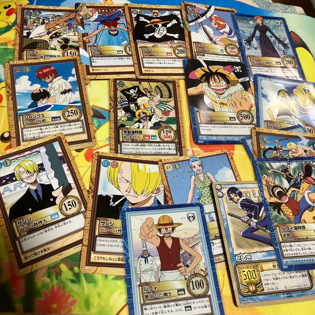 【引退品】家にある旧ワンピースカードとカードダス全部【ONE PIECE】