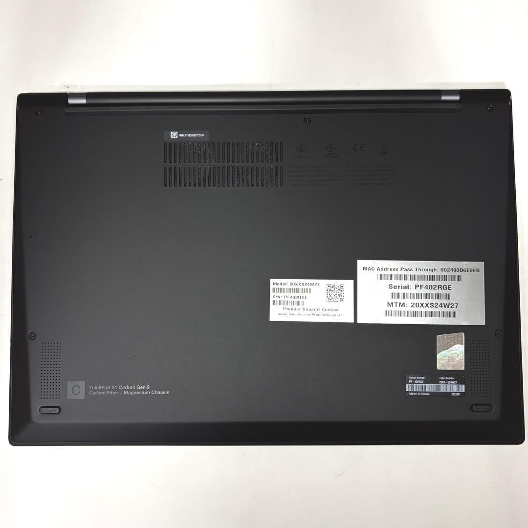 lenovo X1 Carbon gen9 i7 11世代 16GB 512GB