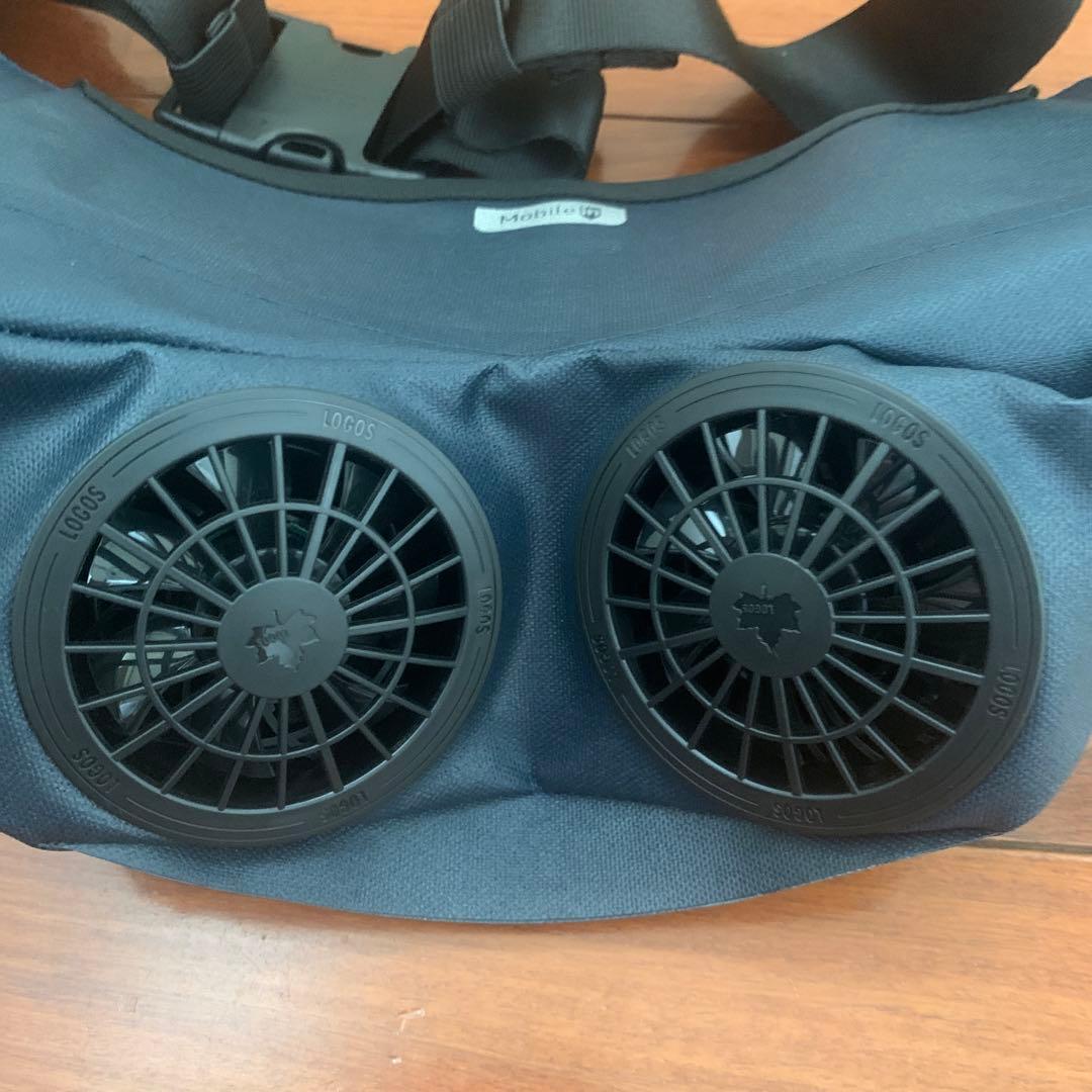 LOGOSロゴスボディエアコンツインクール　ウエストポーチ型ファン