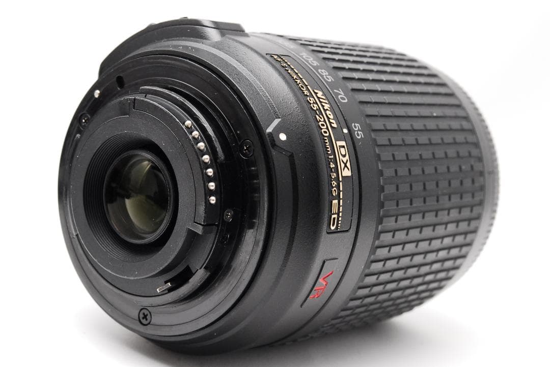 美品 Nikon AF-S 55-200mm VR ♥純正望遠レンズ 手ぶれ補正