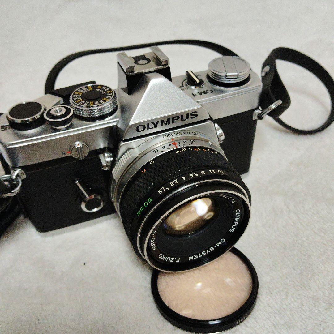 【美品】OLYMPUS OM-1 　　　　　　　　F.ZUIKO50mmf1.8