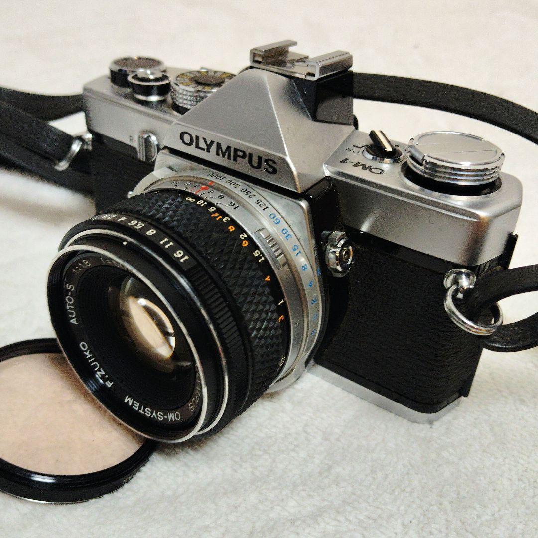 【美品】OLYMPUS OM-1 　　　　　　　　F.ZUIKO50mmf1.8