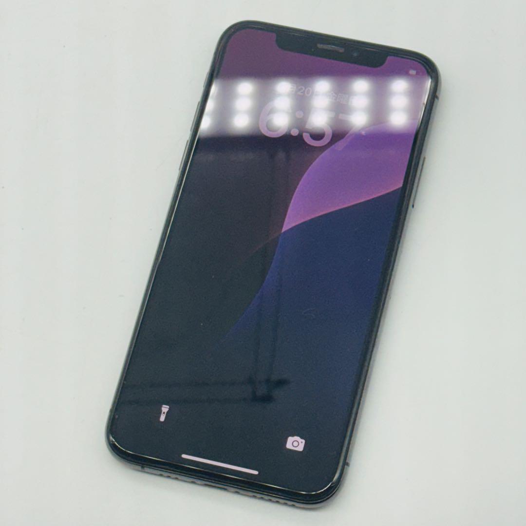 【美品】iPhone Xs Space Gray 256GB SIMフリー 本体