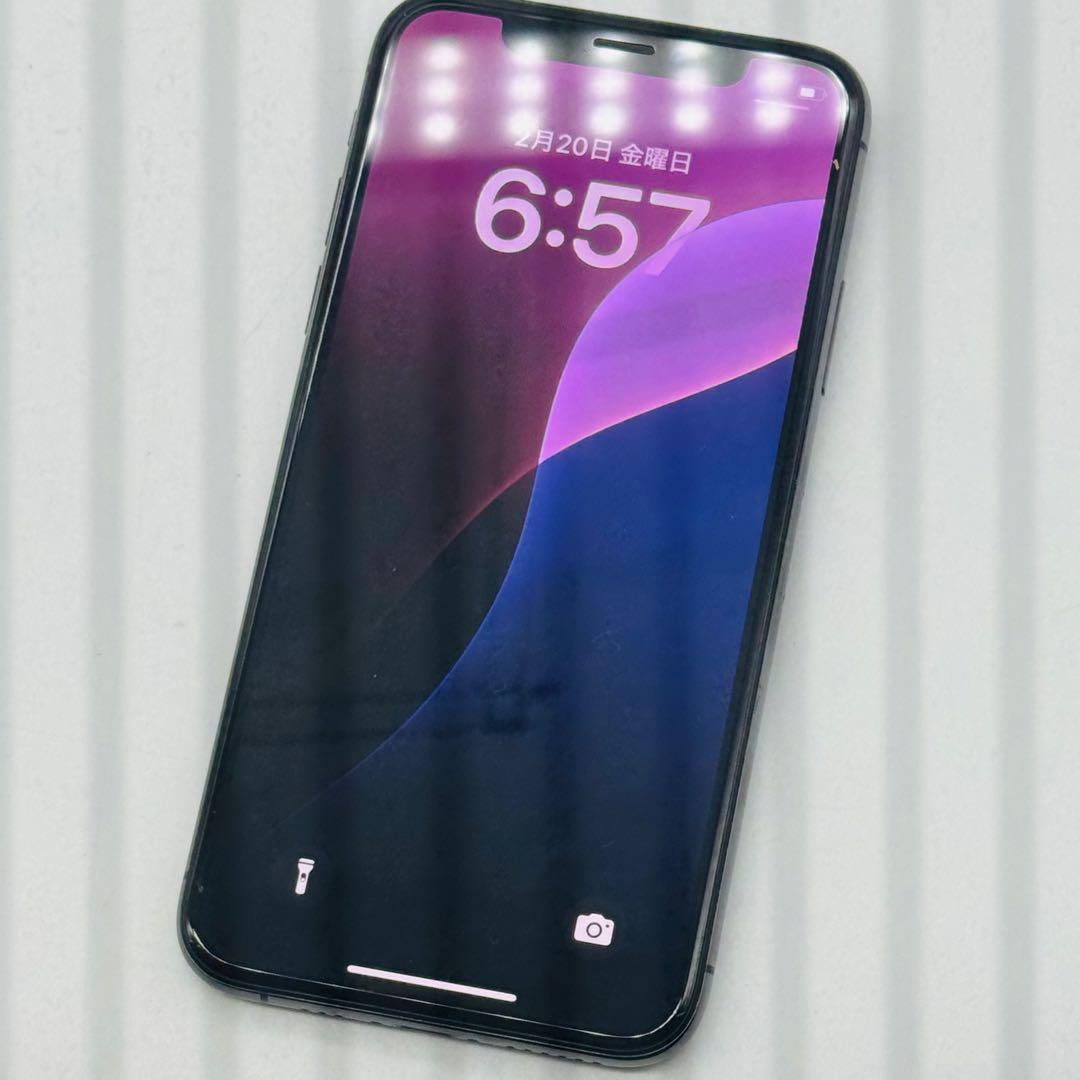 【美品】iPhone Xs Space Gray 256GB SIMフリー 本体