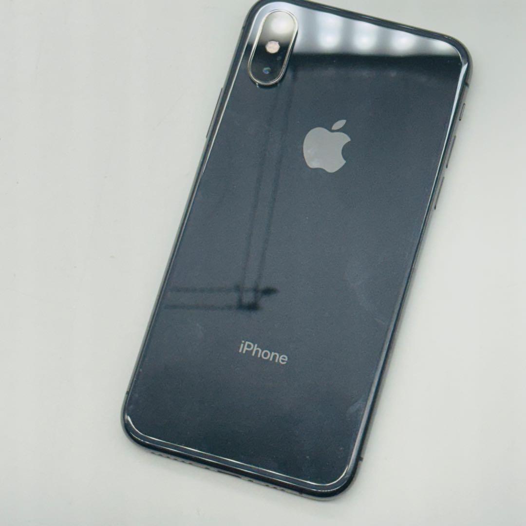 【美品】iPhone Xs Space Gray 256GB SIMフリー 本体