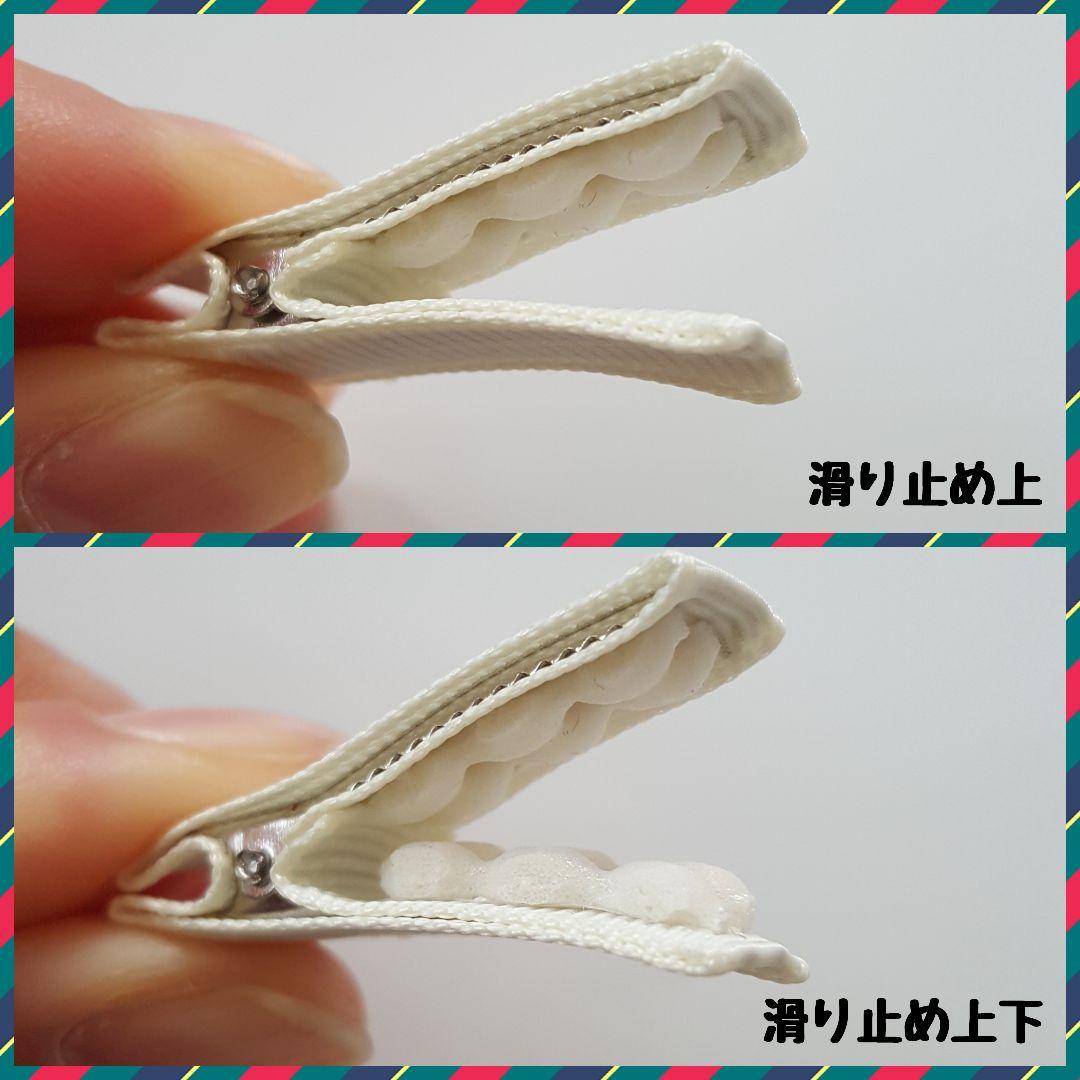 ꫛꫀꪝ【サイドレースベルベット】ベビーヘアクリップ　キッズヘアクリップ　ヘアピン