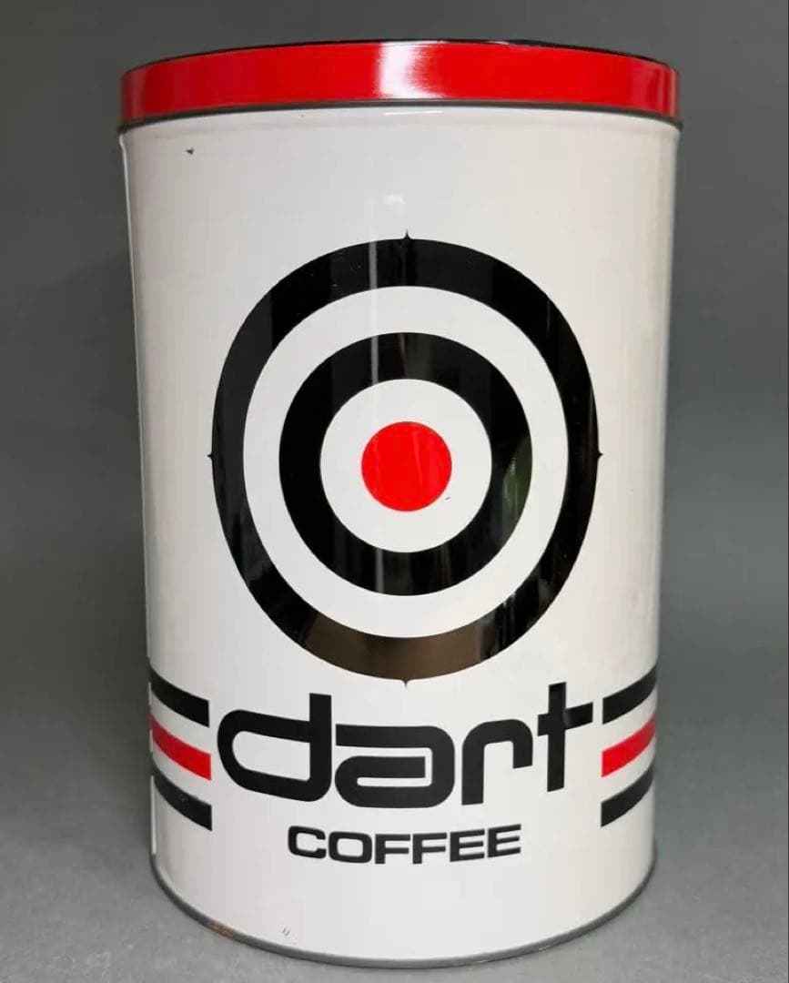 ダートコーヒー　空き缶 Dart Coffee 高さ26cm 昭和レトロ