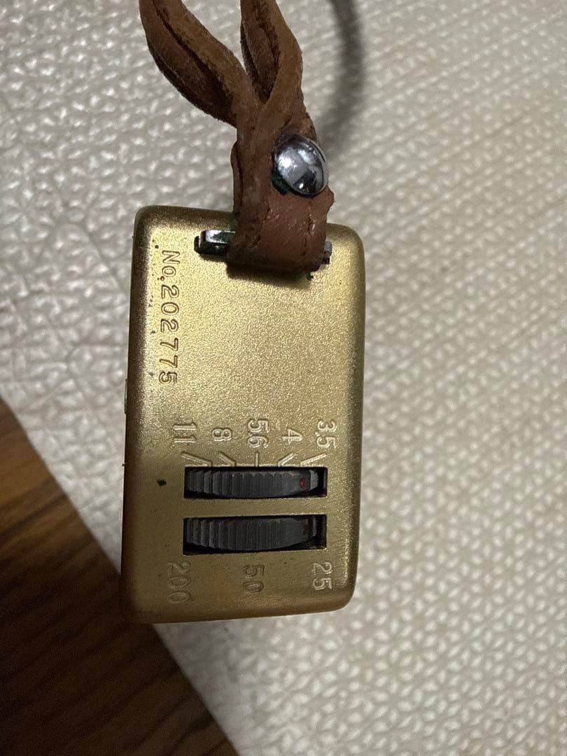 Minolta-16 ゴールド 超小型フィルムカメラ ケース付き レトロカメラ