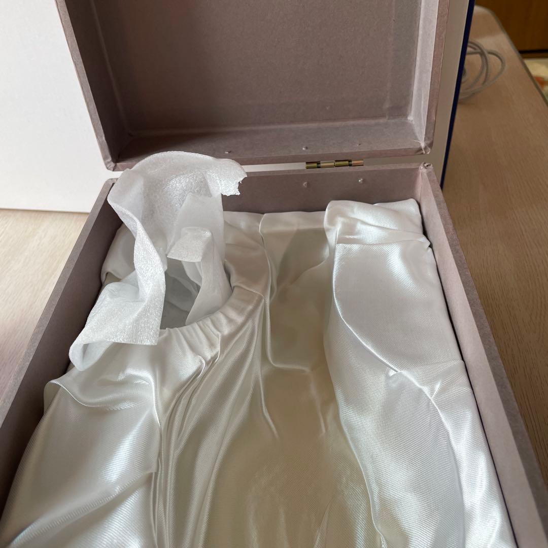 クリスタルガラス デキャンタ 青色