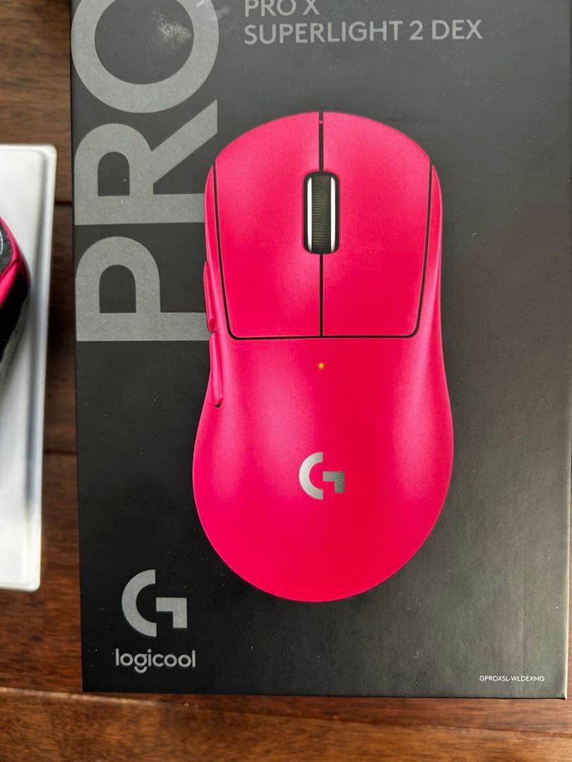 logicool GproX Superlight2 Dex マゼンタ