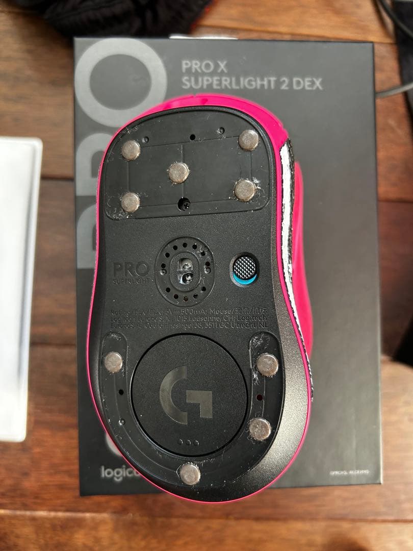 logicool GproX Superlight2 Dex マゼンタ