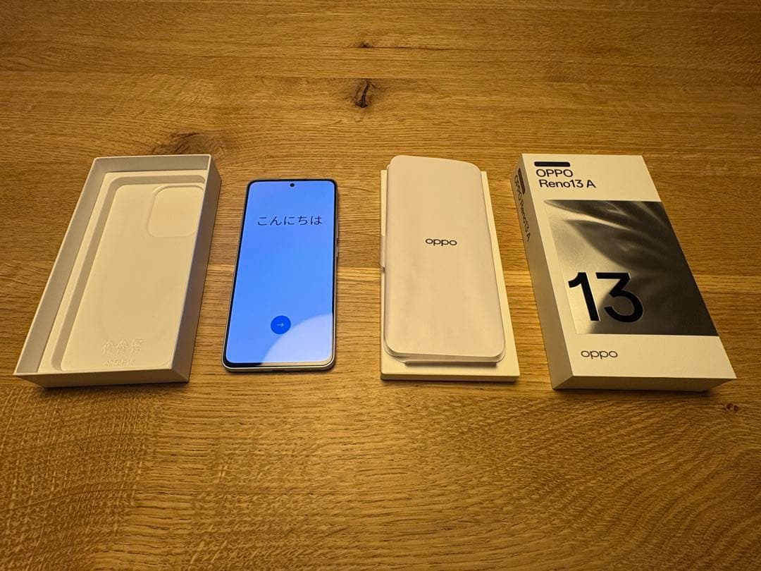 【新品未使用・即日発送】 OPPO Reno13A本体128GB アイスブルー