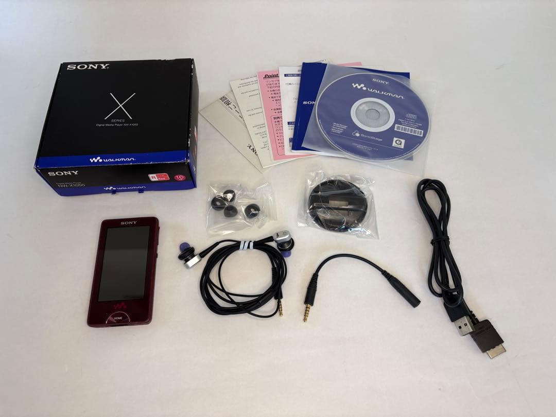 Sony ウォークマン WM-X1050 レッド
