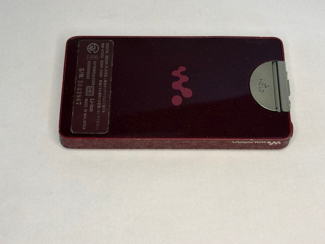 Sony ウォークマン WM-X1050 レッド