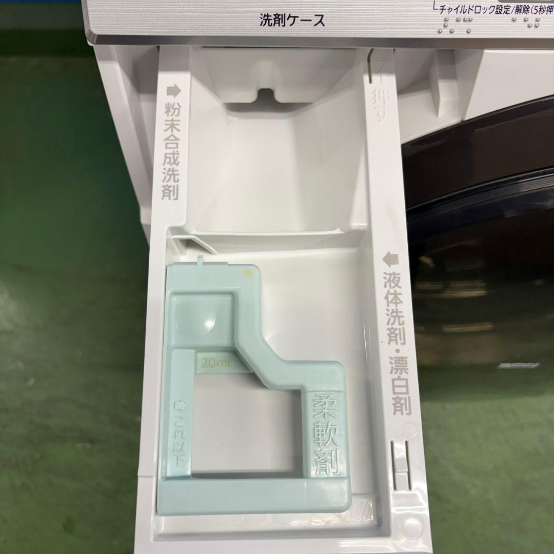 809 パナソニックドラム式洗濯機　乾燥機能付　左開き　10/6キロ